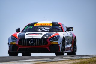 #34 Mercedes-AMG GT4 of Demi Chalkias and Jake Cowden, JMF Motorsports, GT4 America, Silver, SRO America, Sonoma Raceway, Sonoma, CA, April 2024
 | Fred Hardy | www.FredHardyPhoto.com for SRO America &copy;2024