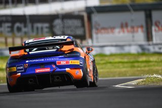 #17 Porsche 718 Cayman GT4 RS Clubsport of Sean Gibbons and Sam Owen, OGH Motorsports, GT4 America, Am, SRO America, Sonoma Raceway, Sonoma, CA, April 2024
 | Fred Hardy | www.FredHardyPhoto.com for SRO America ©2024