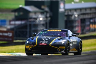#24 Aston Martin Vantage AMR GT4 of Gray Newell and Roman De Angelis, Heart of Racing Team, GT4 America, Pro-Am, SRO America, Sonoma Raceway, Sonoma, CA, April 2024
 | Fred Hardy | www.FredHardyPhoto.com for SRO America ©2024