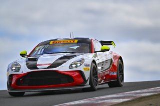 #3 Aston Martin Vantage AMR GT4 of Jesse Webb and Jonathan Neudorf, JMF Motorsports, GT4 America, Silver, SRO America, Sonoma Raceway, Sonoma, CA March 28-30, 2025
 | Fred Hardy | www.FredHardyPhoto.com for SRO ©2025