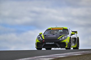#23 Porsche 718 Cayman GT4 RS Clubsport of Michael Auriemma and Matheus Leist, NOLASPORT, GT4 America, Pro-Am, SRO America, Sonoma Raceway, Sonoma, CA March 28-30, 2025
 | Fred Hardy | www.FredHardyPhoto.com for SRO &copy;2025