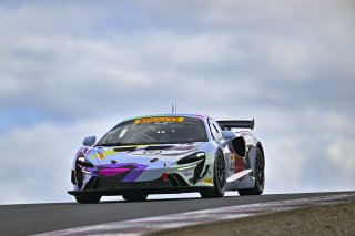 #44 McLaren Artura GT4 of Zoe Barry and Aurora Straus, TPC Racing, GT4 America, Pro-Am, SRO America, Sonoma Raceway, Sonoma, CA March 28-30, 2025
 | Fred Hardy | www.FredHardyPhoto.com for SRO ©2025