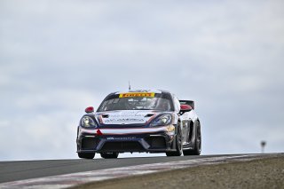 #77 Porsche 718 Cayman GT4 RS Clubsport of Danny Dyszelski and Alex Ellis, VPX Motorsport, GT4 America, Silver, SRO America, Sonoma Raceway, Sonoma, CA March 28-30, 2025
 | Fred Hardy | www.FredHardyPhoto.com for SRO &copy;2025