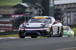 #77 Porsche 718 Cayman GT4 RS Clubsport of Danny Dyszelski and Alex Ellis, VPX Motorsport, GT4 America, Silver, SRO America, Sonoma Raceway, Sonoma, CA March 28-30, 2025
 | Fred Hardy | www.FredHardyPhoto.com for SRO &copy;2025