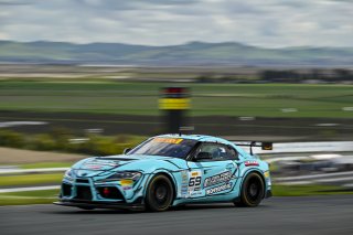 #69 Toyota Gazoo Racing GR Supra GT4 EVO2 of Anthony McIntosh and Parker Thompson, JTR Motorsports Engineering, GT4 America, Pro-Am, SRO America, Sonoma Raceway, Sonoma, CA March 28-30, 2025
 | Fred Hardy | www.FredHardyPhoto.com for SRO &copy;2025