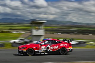 #82 BMW M4 GT4 (G82) EVO of James Walker Jr and Tyler McQuarrie, BimmerWorld, GT4 America, Pro-Am, SRO America, Sonoma Raceway, Sonoma, CA March 28-30, 2025
 | Fred Hardy | www.FredHardyPhoto.com for SRO ©2025