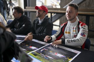 #4 Aston Martin Vantage AMR GT4 of Braydon Arthur and Mike David Ortmann, JMF Motorsports, GT4 America, Silver, SRO America, Sonoma Raceway, Sonoma, CA March 28-30, 2025
 | Fred Hardy | www.FredHardyPhoto.com for SRO ©2025