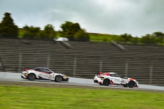 #77 Porsche 718 Cayman GT4 RS Clubsport of Danny Dyszelski and Alex Ellis, VPX Motorsport, GT4 America, Silver, SRO America, Sonoma Raceway, Sonoma, CA March 28-30, 2025
 | Fred Hardy | www.FredHardyPhoto.com for SRO &copy;2025