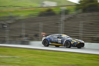 #26 Aston Martin Vantage AMR GT4 EVO of Hannah Grisham and Hannah Greenemeier, Heart of Racing Team, GT4 America, Silver, SRO America, Sonoma Raceway, Sonoma, CA March 28-30, 2025
 | Fred Hardy | www.FredHardyPhoto.com for SRO ©2025