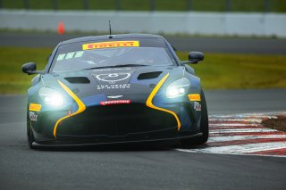 #26 Aston Martin Vantage AMR GT4 EVO of Hannah Grisham and Hannah Greenemeier, Heart of Racing Team, GT4 America, Silver, SRO America, Sonoma Raceway, Sonoma, CA March 28-30, 2025
 | Fred Hardy | www.FredHardyPhoto.com for SRO &copy;2025