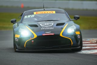 #26 Aston Martin Vantage AMR GT4 EVO of Hannah Grisham and Hannah Greenemeier, Heart of Racing Team, GT4 America, Silver, SRO America, Sonoma Raceway, Sonoma, CA March 28-30, 2025
 | Fred Hardy | www.FredHardyPhoto.com for SRO &copy;2025