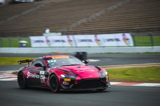 #07 Aston Martin Vantage AMR GT4 of Alex Garcia and Michael Garcia, Skip Barber Racing, GT4 America, Am, SRO America, Sonoma Raceway, Sonoma, CA March 28-30, 2025
 | Fred Hardy | www.FredHardyPhoto.com for SRO ©2025