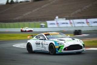 #15 Aston Martin Vantage AMR GT4 of Adrian Comstock and Thomas Merrill, Archangel Motorsports, GT4 America, Pro-Am, SRO America, Sonoma Raceway, Sonoma, CA March 28-30, 2025
 | Fred Hardy | www.FredHardyPhoto.com for SRO ©2025