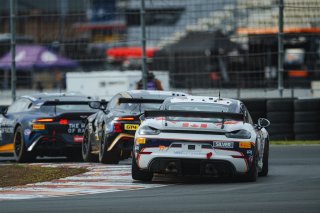 #77 Porsche 718 Cayman GT4 RS Clubsport of Danny Dyszelski and Alex Ellis, VPX Motorsport, GT4 America, Silver, SRO America, Sonoma Raceway, Sonoma, CA March 28-30, 2025
 | Fred Hardy | www.FredHardyPhoto.com for SRO &copy;2025