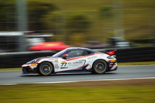 #77 Porsche 718 Cayman GT4 RS Clubsport of Danny Dyszelski and Alex Ellis, VPX Motorsport, GT4 America, Silver, SRO America, Sonoma Raceway, Sonoma, CA March 28-30, 2025
 | Fred Hardy | www.FredHardyPhoto.com for SRO &copy;2025
