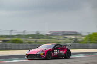 #07 Aston Martin Vantage AMR GT4 of Alex Garcia and Michael Garcia, Skip Barber Racing, GT4 America, Am, SRO America, Circuit of the Americas, Austin, TX April 25 -27, 2025
 | Fred Hardy | www.FredHardyPhoto.com  ©2025