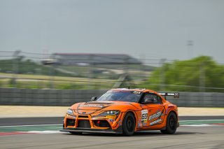 #69 Toyota Gazoo Racing GR Supra GT4 EVO2 of Anthony McIntosh and Parker Thompson, JTR Motorsports Engineering, GT4 America, Pro-Am, SRO America, Circuit of the Americas, Austin, TX April 25 -27, 2025
 | Fred Hardy | www.FredHardyPhoto.com  &copy;2025