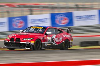 #82 BMW M4 GT4 (G82) EVO of James Walker Jr and Tyler McQuarrie, BimmerWorld, GT4 America, Pro-Am, SRO America, Circuit of the Americas, Austin, TX April 25 -27, 2025
 | Fred Hardy | www.FredHardyPhoto.com  ©2025