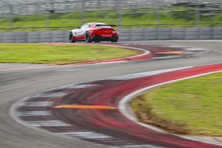 #4 Aston Martin Vantage AMR GT4 of Braydon Arthur and Mike David Ortmann, JMF Motorsports, GT4 America, Silver, SRO America, Circuit of the Americas, Austin, TX April 25 -27, 2025
 | Fred Hardy | www.FredHardyPhoto.com  ©2025