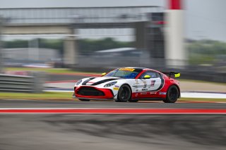 #3 Aston Martin Vantage AMR GT4 of Jesse Webb and Jonathan Neudorf, JMF Motorsports, GT4 America, Silver, SRO America, Circuit of the Americas, Austin, TX April 25 -27, 2025
 | Fred Hardy | www.FredHardyPhoto.com  ©2025
