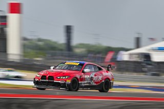 #82 BMW M4 GT4 (G82) EVO of James Walker Jr and Tyler McQuarrie, BimmerWorld, GT4 America, Pro-Am, SRO America, Circuit of the Americas, Austin, TX April 25 -27, 2025
 | Fred Hardy | www.FredHardyPhoto.com  ©2025