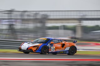 #10 McLaren Artura GT4 of Sam Owen and Sean Gibbons, OGH Motorsports, GT4 America, Am, SRO America, Circuit of the Americas, Austin, TX April 25 -27, 2025
 | Fred Hardy | www.FredHardyPhoto.com  ©2025