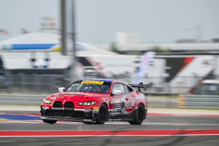 #82 BMW M4 GT4 (G82) EVO of James Walker Jr and Tyler McQuarrie, BimmerWorld, GT4 America, Pro-Am, SRO America, Circuit of the Americas, Austin, TX April 25 -27, 2025
 | Fred Hardy | www.FredHardyPhoto.com  ©2025