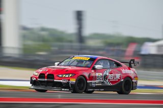 #82 BMW M4 GT4 (G82) EVO of James Walker Jr and Tyler McQuarrie, BimmerWorld, GT4 America, Pro-Am, SRO America, Circuit of the Americas, Austin, TX April 25 -27, 2025
 | Fred Hardy | www.FredHardyPhoto.com  ©2025