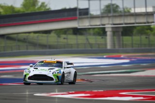 #15 Aston Martin Vantage AMR GT4 of Adrian Comstock and Thomas Merrill, Archangel Motorsports, GT4 America, Pro-Am, SRO America, Circuit of the Americas, Austin, TX April 25 -27, 2025
 | Fred Hardy | www.FredHardyPhoto.com  ©2025