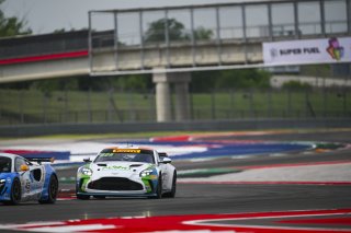 #15 Aston Martin Vantage AMR GT4 of Adrian Comstock and Thomas Merrill, Archangel Motorsports, GT4 America, Pro-Am, SRO America, Circuit of the Americas, Austin, TX April 25 -27, 2025
 | Fred Hardy | www.FredHardyPhoto.com  ©2025