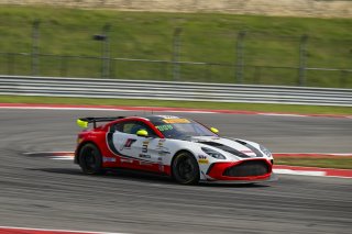 #3 Aston Martin Vantage AMR GT4 of Jesse Webb and Jonathan Neudorf, JMF Motorsports, GT4 America, Silver, SRO America, Circuit of the Americas, Austin, TX April 25 -27, 2025
 | Fred Hardy | www.FredHardyPhoto.com  ©2025
