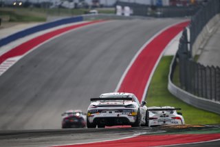 #77 Porsche 718 Cayman GT4 RS Clubsport of Danny Dyszelski and Alex Ellis, VPX Motorsport, GT4 America, Silver, SRO America, Circuit of the Americas, Austin, TX April 25 -27, 2025
 | Fred Hardy | www.FredHardyPhoto.com  &copy;2025