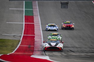 #4 Aston Martin Vantage AMR GT4 of Braydon Arthur and Mike David Ortmann, JMF Motorsports, GT4 America, Silver, SRO America, Circuit of the Americas, Austin, TX April 25 -27, 2025
 | Fred Hardy | www.FredHardyPhoto.com  ©2025