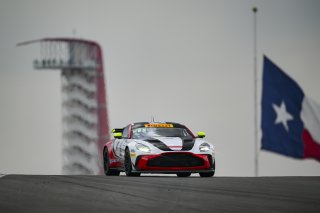 #3 Aston Martin Vantage AMR GT4 of Jesse Webb and Jonathan Neudorf, JMF Motorsports, GT4 America, Silver, SRO America, Circuit of the Americas, Austin, TX April 25 -27, 2025
 | Fred Hardy | www.FredHardyPhoto.com  ©2025