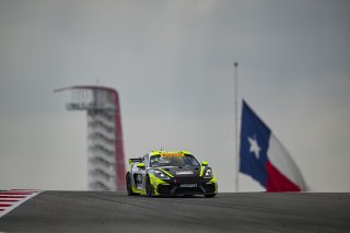 #23 Porsche 718 Cayman GT4 RS Clubsport of Michael Auriemma and Matheus Leist, NOLASPORT, GT4 America, Pro-Am, SRO America, Circuit of the Americas, Austin, TX April 25 -27, 2025
 | Fred Hardy | www.FredHardyPhoto.com  &copy;2025