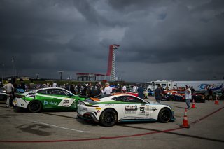 #15 Aston Martin Vantage AMR GT4 of Adrian Comstock and Thomas Merrill, Archangel Motorsports, GT4 America, Pro-Am, SRO America, Circuit of the Americas, Austin, TX April 25 -27, 2025
 | Fred Hardy | www.FredHardyPhoto.com  ©2025