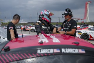 #07 Aston Martin Vantage AMR GT4 of Alex Garcia and Michael Garcia, Skip Barber Racing, GT4 America, Am, SRO America, Circuit of the Americas, Austin, TX April 25 -27, 2025
 | Fred Hardy | www.FredHardyPhoto.com  ©2025