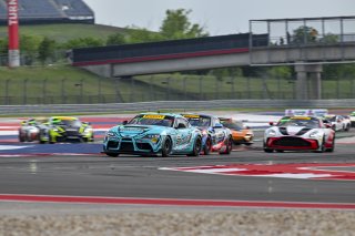#69 Toyota Gazoo Racing GR Supra GT4 EVO2 of Anthony McIntosh and Parker Thompson, JTR Motorsports Engineering, GT4 America, Pro-Am, SRO America, Circuit of the Americas, Austin, TX April 25 -27, 2025
 | Fred Hardy | www.FredHardyPhoto.com  &copy;2025