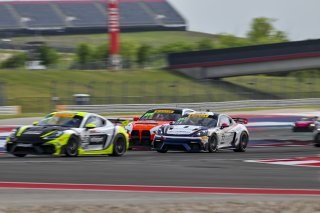 #77 Porsche 718 Cayman GT4 RS Clubsport of Danny Dyszelski and Alex Ellis, VPX Motorsport, GT4 America, Silver, SRO America, Circuit of the Americas, Austin, TX April 25 -27, 2025
 | Fred Hardy | www.FredHardyPhoto.com  &copy;2025