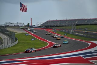 #4 Aston Martin Vantage AMR GT4 of Braydon Arthur and Mike David Ortmann, JMF Motorsports, GT4 America, Silver, SRO America, Circuit of the Americas, Austin, TX April 25 -27, 2025
 | Fred Hardy | www.FredHardyPhoto.com  ©2025