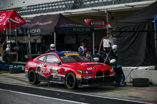 #82 BMW M4 GT4 (G82) EVO of James Walker Jr and Tyler McQuarrie, BimmerWorld, GT4 America, Pro-Am, SRO America, Circuit of the Americas, Austin, TX April 25 -27, 2025
 | Fred Hardy | www.FredHardyPhoto.com  ©2025