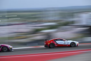 #4 Aston Martin Vantage AMR GT4 of Braydon Arthur and Mike David Ortmann, JMF Motorsports, GT4 America, Silver, SRO America, Circuit of the Americas, Austin, TX April 25 -27, 2025
 | Fred Hardy | www.FredHardyPhoto.com  ©2025
