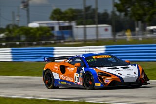 #10 McLaren Artura GT4 of Sam Owen and Sean Gibbons, OGH Motorsports, GT4 America, Am, SRO America, Sebring International Raceway, Sebring, FL May 15 - 18, 2025
 | Fred Hardy | www.FredHardyPhoto.com for SRO America ©2025