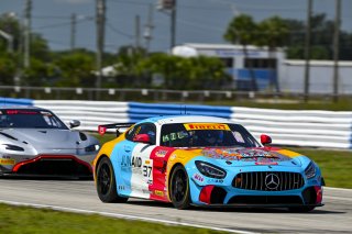 #37 Mercedes-AMG GT4 of Edward Killeen and Marc Miller, Dome Motorsport, GT4 America, Pro-Am, SRO America, Sebring International Raceway, Sebring, FL May 15 - 18, 2025
 | Fred Hardy | www.FredHardyPhoto.com for SRO America &copy;2025