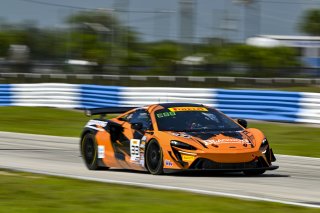 #33 McLaren Artura GT4 of Tony Gaples and Michael Cooper, Blackdog Racing, GT4 America, Pro-Am, SRO America, Sebring International Raceway, Sebring, FL May 15 - 18, 2025
 | Fred Hardy | www.FredHardyPhoto.com for SRO America ©2025