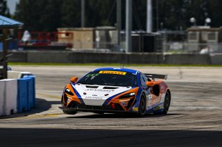 #10 McLaren Artura GT4 of Sam Owen and Sean Gibbons, OGH Motorsports, GT4 America, Am, SRO America, Sebring International Raceway, Sebring, FL May 15 - 18, 2025
 | Fred Hardy | www.FredHardyPhoto.com for SRO America ©2025