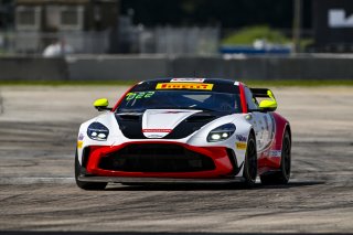 #3 Aston Martin Vantage AMR GT4 of Jesse Webb and Jonathan Neudorf, JMF Motorsports, GT4 America, Silver, SRO America, Sebring International Raceway, Sebring, FL May 15 - 18, 2025
 | Fred Hardy | www.FredHardyPhoto.com for SRO America ©2025