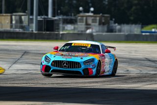 #37 Mercedes-AMG GT4 of Edward Killeen and Marc Miller, Dome Motorsport, GT4 America, Pro-Am, SRO America, Sebring International Raceway, Sebring, FL May 15 - 18, 2025
 | Fred Hardy | www.FredHardyPhoto.com for SRO America &copy;2025