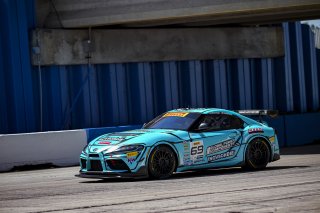 #69 Toyota Gazoo Racing GR Supra GT4 EVO2 of Anthony McIntosh and Parker Thompson, JTR Motorsports Engineering, GT4 America, Pro-Am, SRO America, Sebring International Raceway, Sebring, FL May 15 - 18, 2025
 | Fred Hardy | www.FredHardyPhoto.com for SRO America &copy;2025