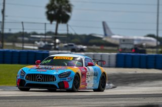 #37 Mercedes-AMG GT4 of Edward Killeen and Marc Miller, Dome Motorsport, GT4 America, Pro-Am, SRO America, Sebring International Raceway, Sebring, FL May 15 - 18, 2025
 | Fred Hardy | www.FredHardyPhoto.com for SRO America &copy;2025